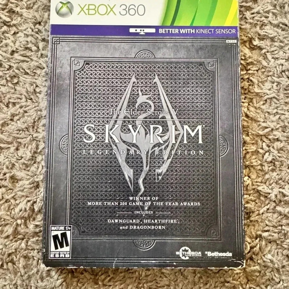 The Elder Scrolls V: Skyrim -- Legendary Edition (Microsoft Xbox 360, 2013) - Picture 6 of 6